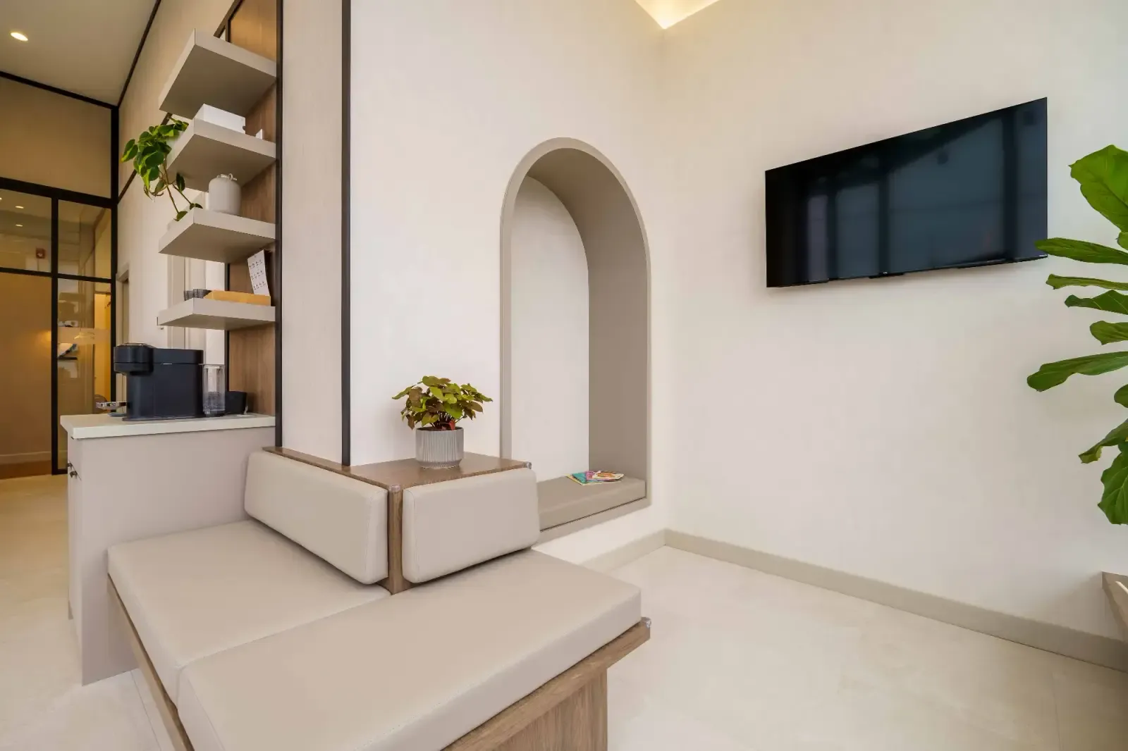 The waiting area at Creekside Dental Langley